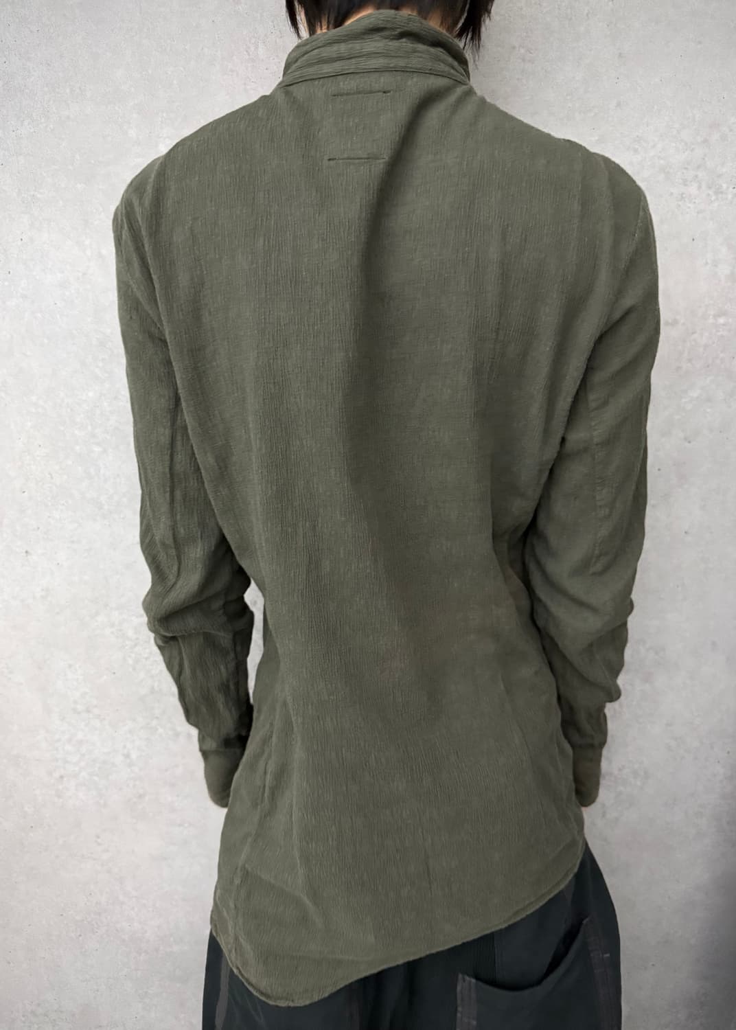 thom/krom asymmetric shirt 상품이미지7