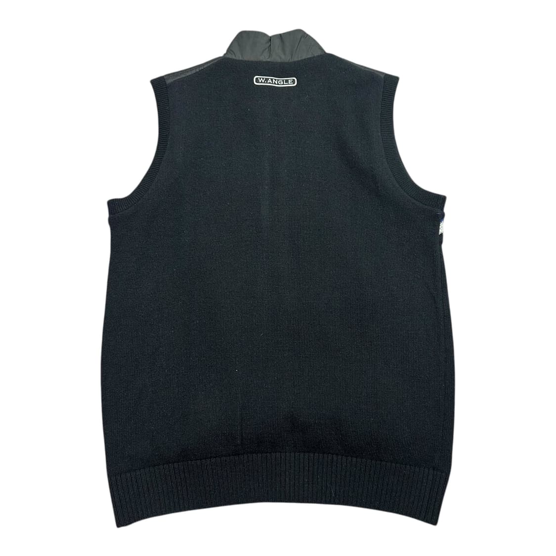 ✨ (바배) 와이드앵글 울 니트 집업 조끼 베스트 상품이미지2