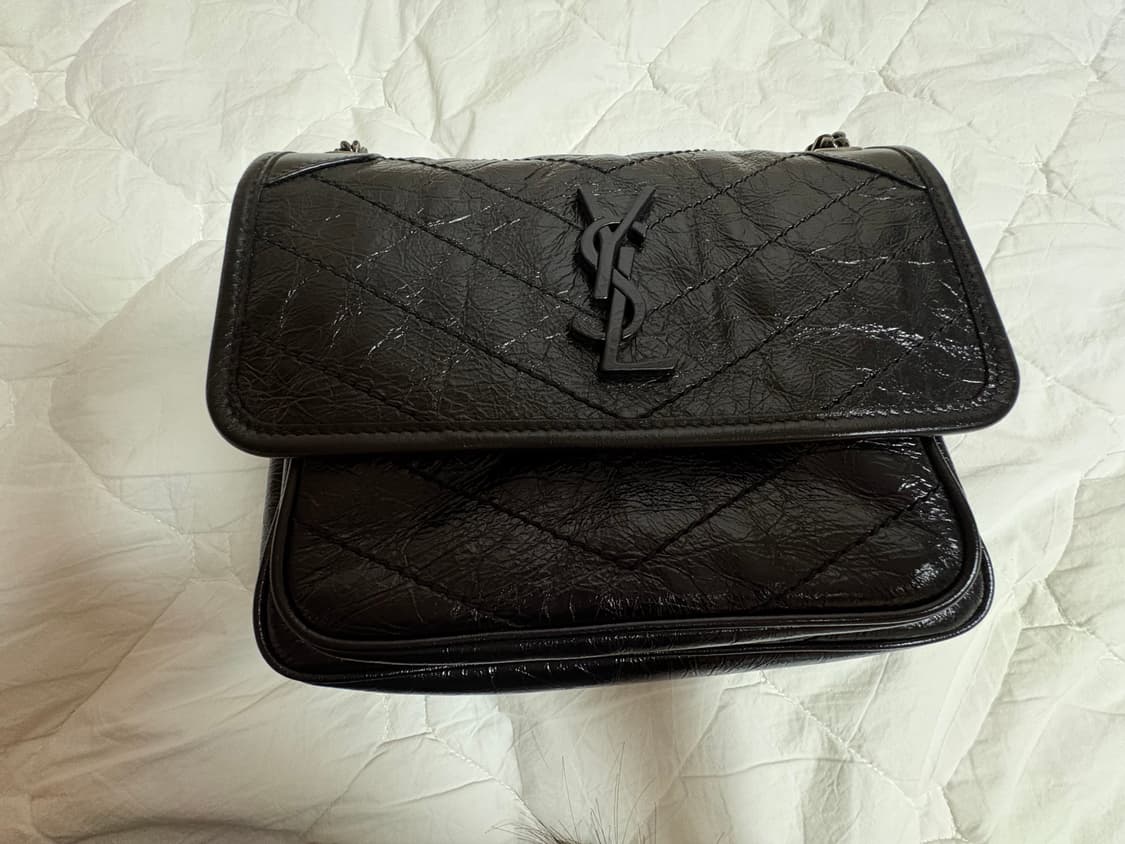 생로랑 니키백 베이비 블랙 상품이미지1