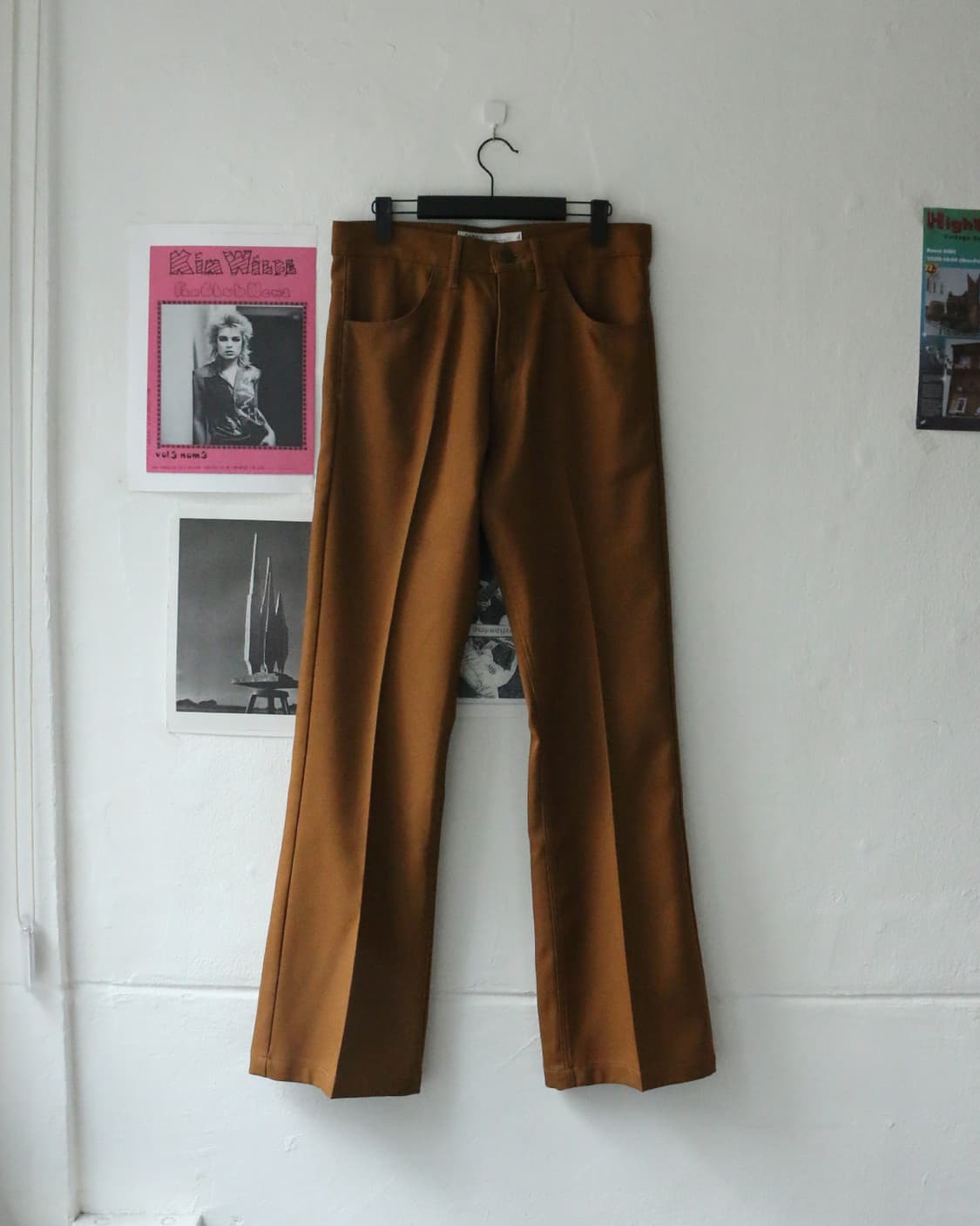 다이리쿠 브라운 부츠컷 트라우저 상품이미지4