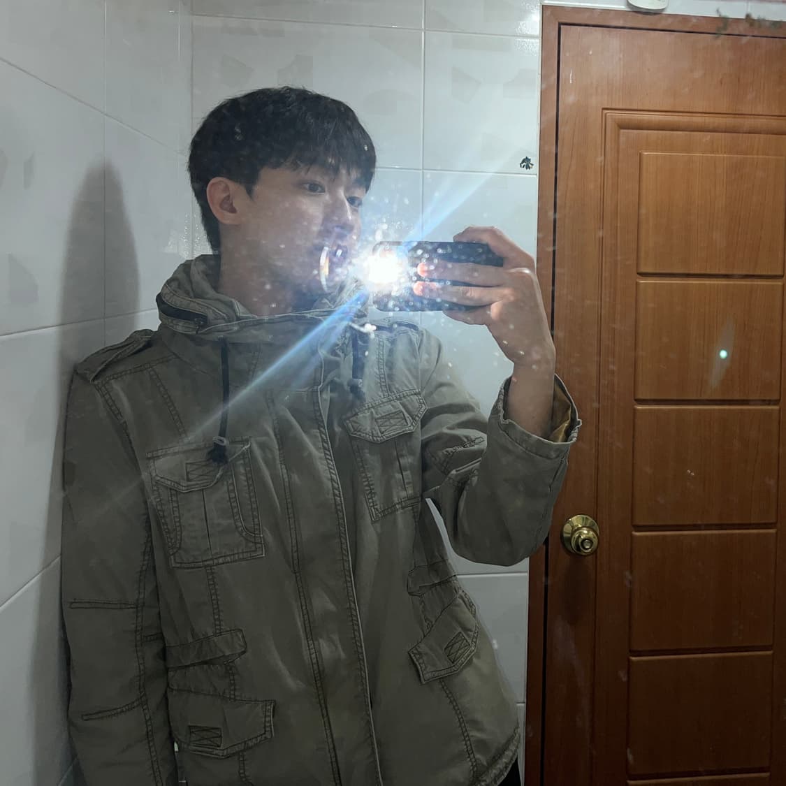 Dohc 밀리터리 워싱 야상 자켓 상품이미지1