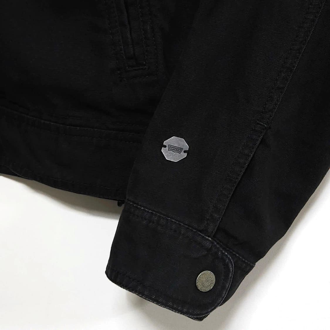 95)LEVIS 리바이스 워시드 라이더 바이커 자켓 상품이미지5