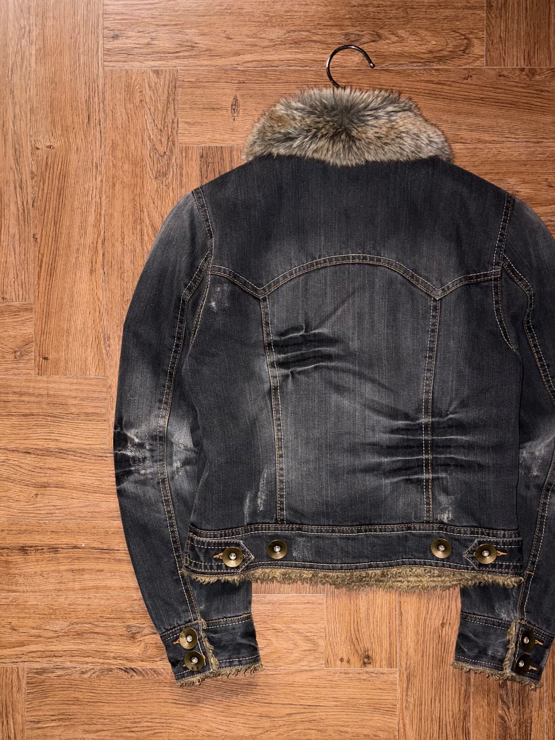 빈티지 스티치 디테일 쉐르파 상품이미지7