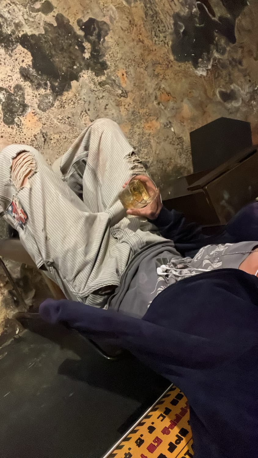 앙팡 리쉬 데프리메 ss24 Hickory Shuji 스트라이프 데님 상품이미지1