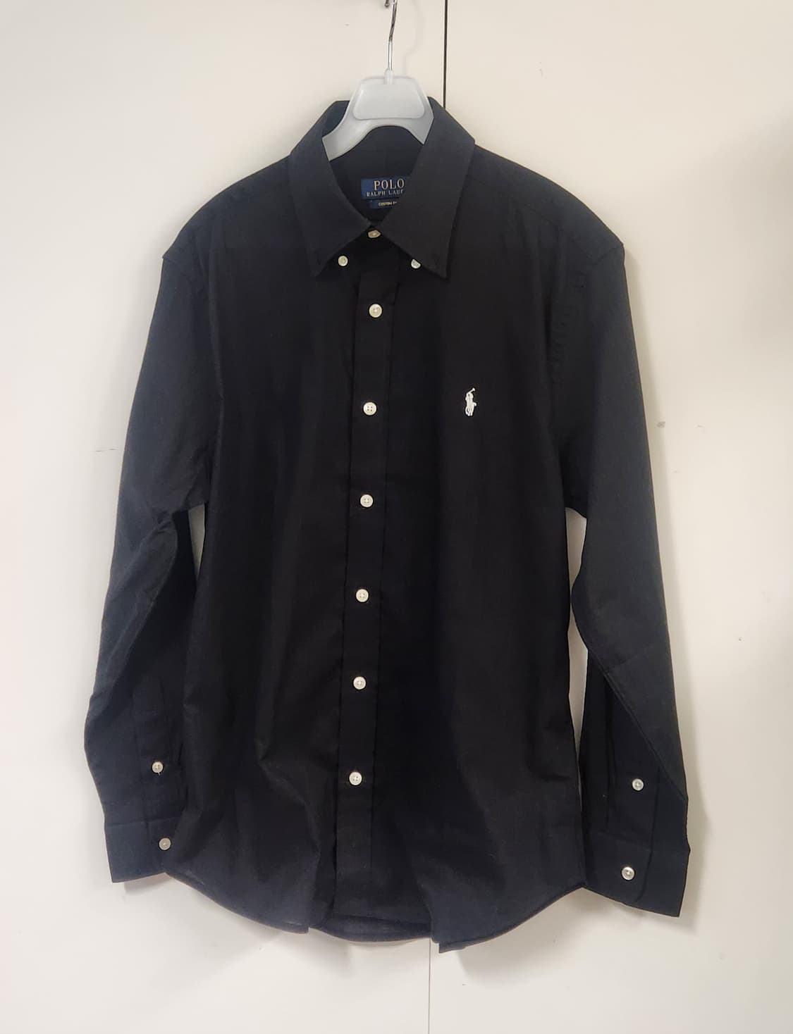 폴로랄프로렌 커스텀핏 블랙 셔츠 M 상품이미지1