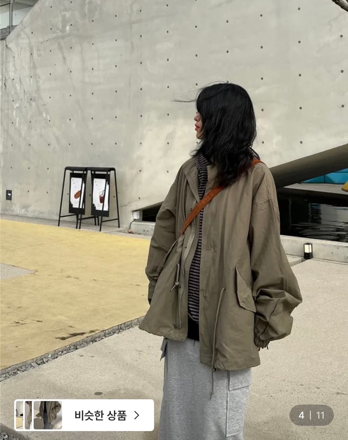 -ˋˏ 투웨이 사파리 후드 야상 자켓ˎˊ- 상품이미지2