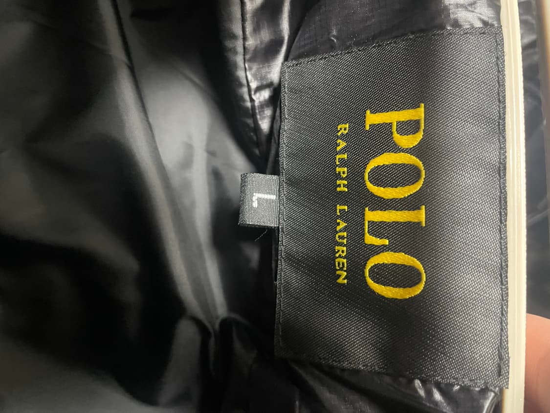 폴로 유광 경량패딩 새상품 L(네고가능) 상품이미지4