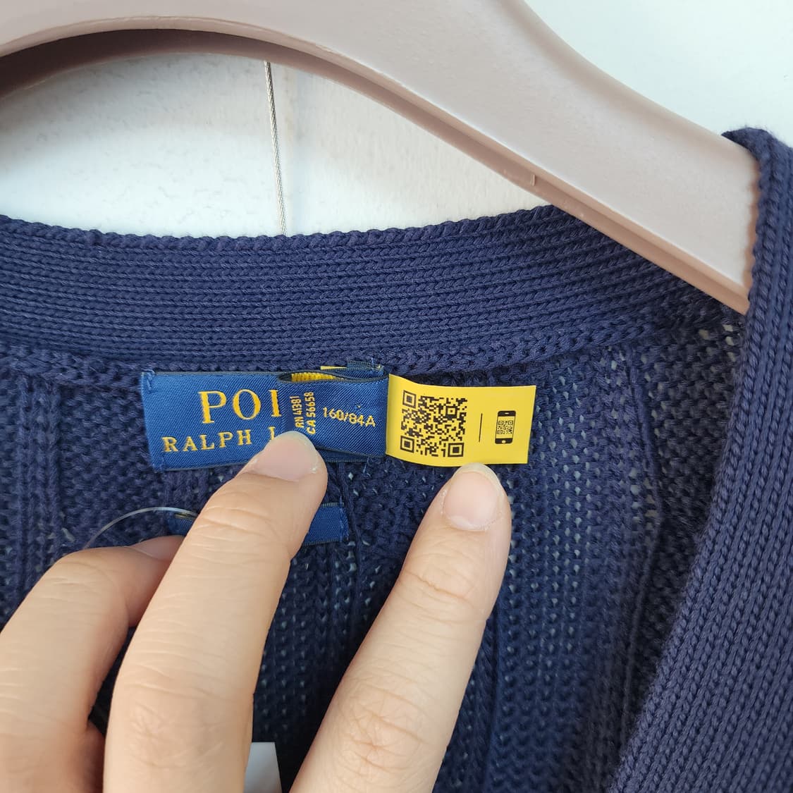 폴로 랄프로렌 네이비 가디건 상품이미지6