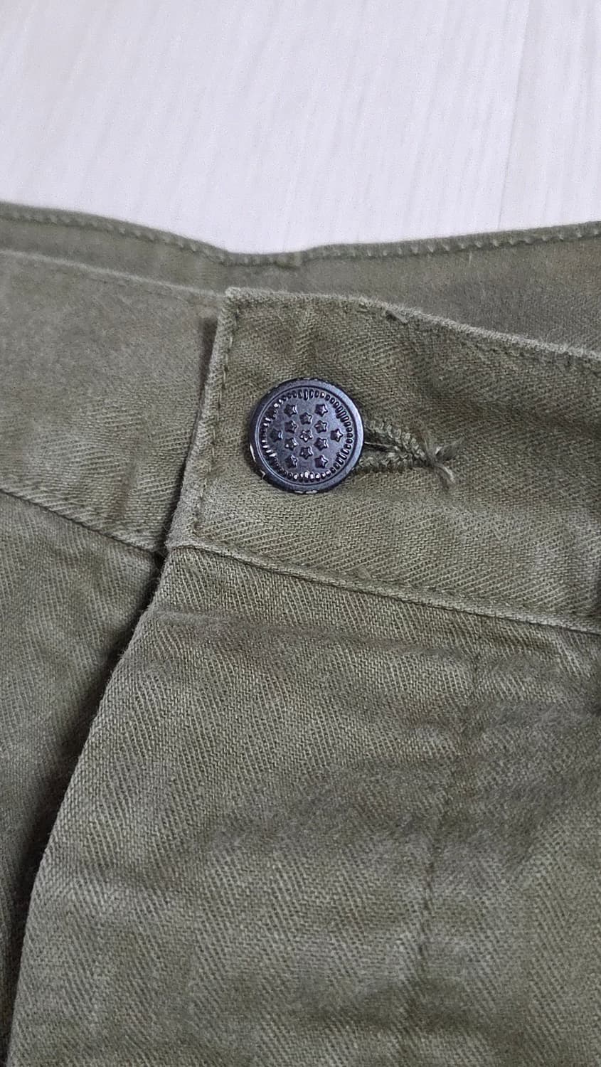 (착샷) 오어슬로우 투포켓 카고 팬츠 m43 퍼티그 상품이미지4