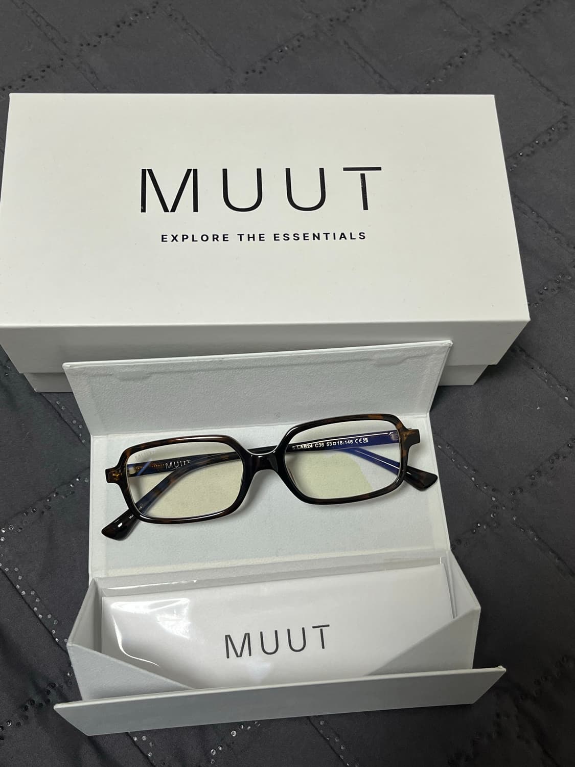 MUUT S.LAB 24 C36  안경 새상품 풀구성 상품이미지2