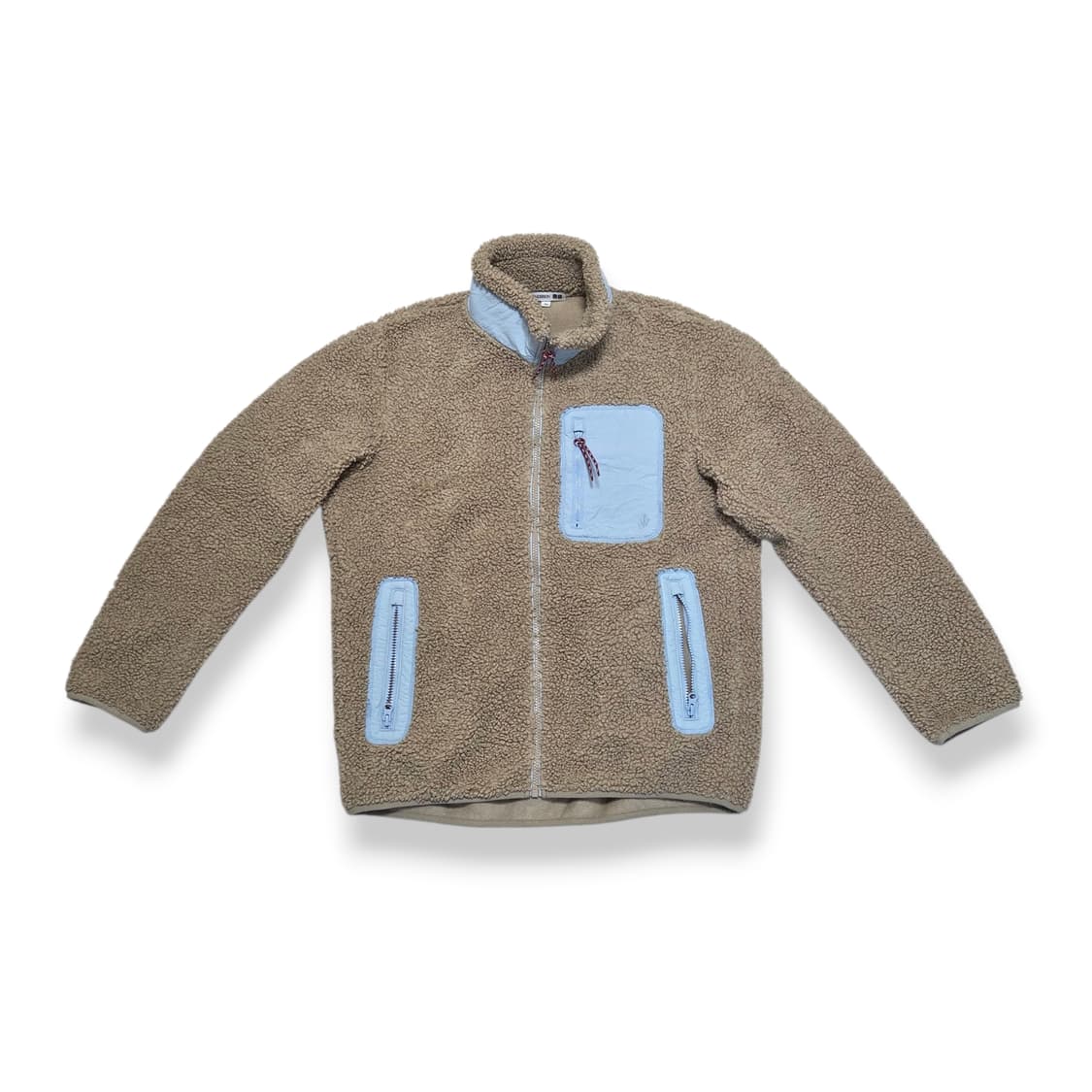 JW 앤더슨 x 유니클로 양털 플리스 자켓 뽀글이 후리스 상품이미지1