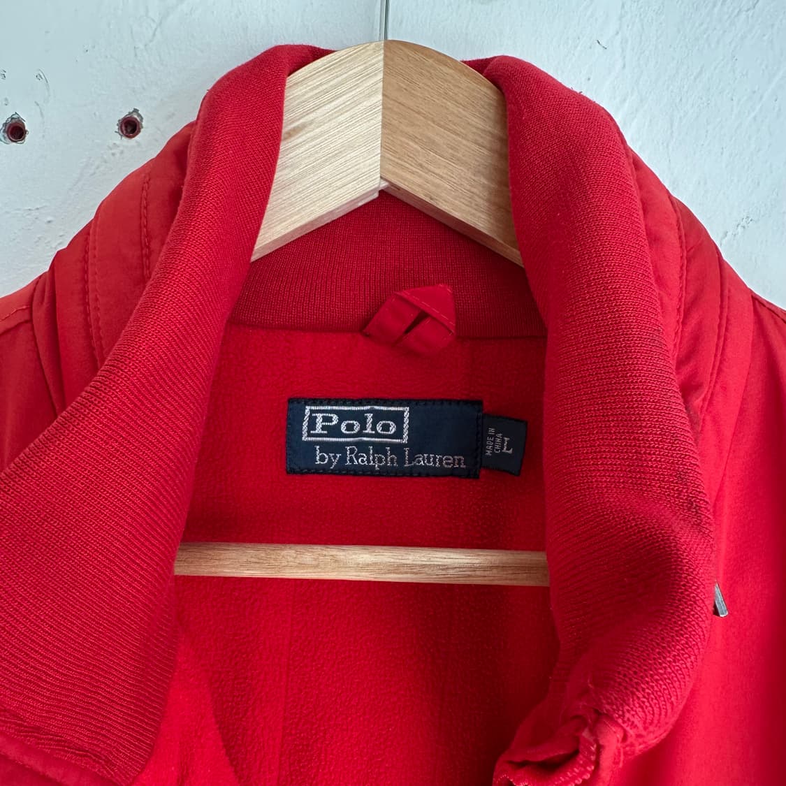 15500 - 폴로 랄프로렌 레드 폴리 자켓 상품이미지3