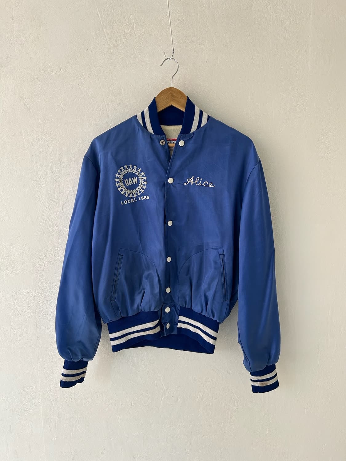 70-80's  vtg Empire Sporting goods satin 상품이미지1