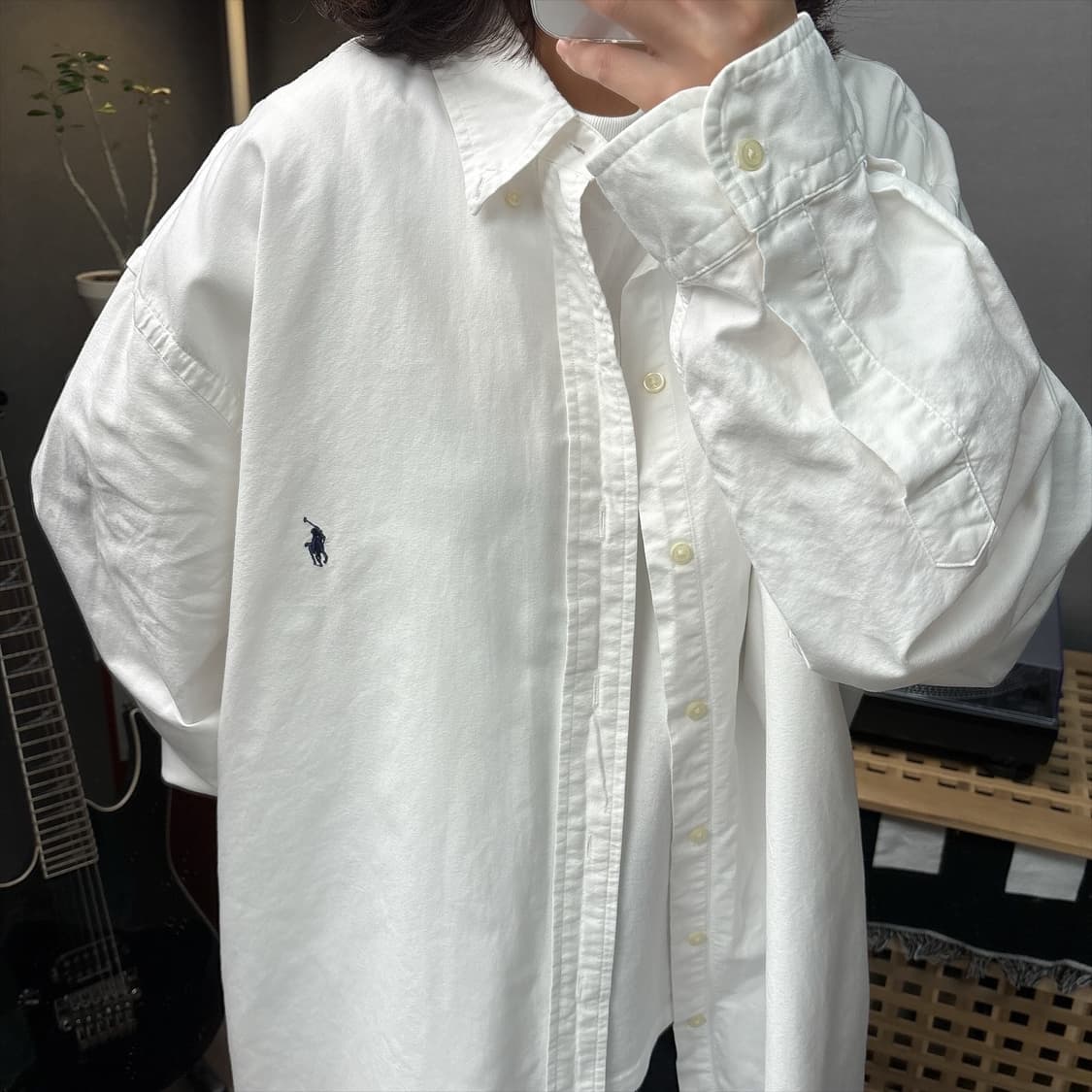 폴로 화이트셔츠 상품이미지2
