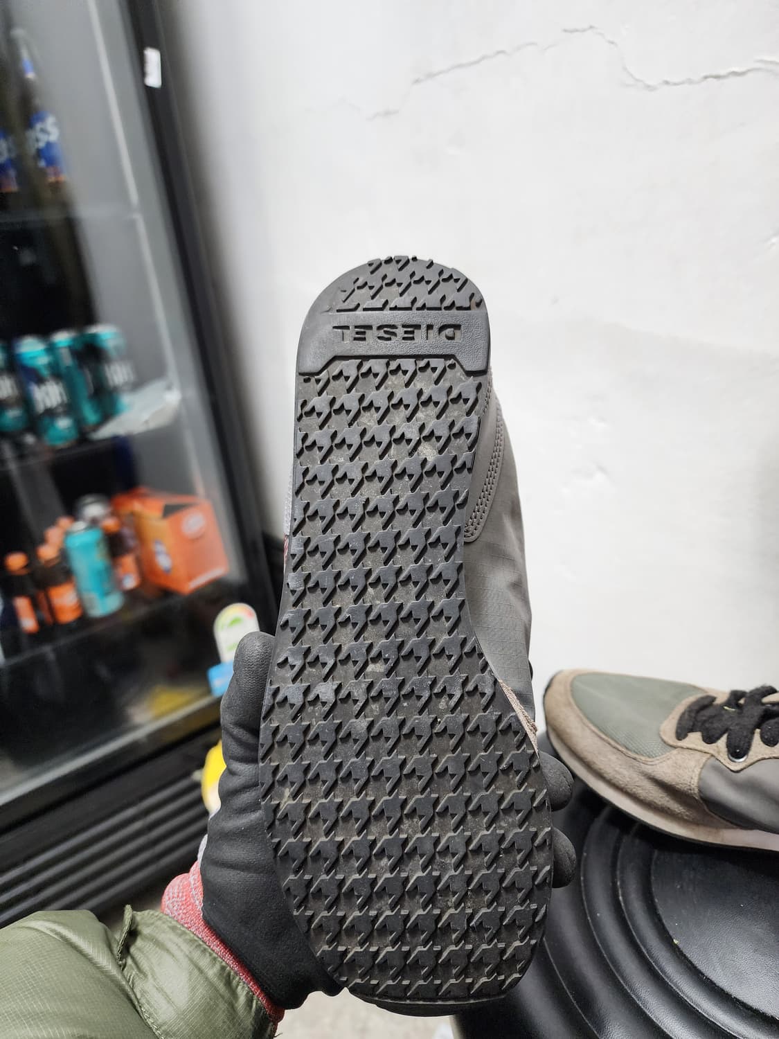 디젤 남성 빅로고 스니커즈 상품이미지6