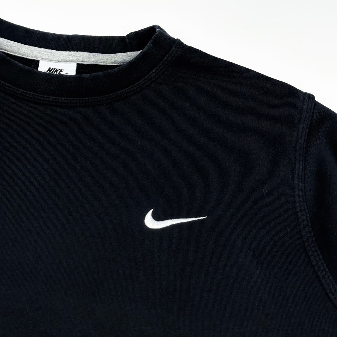 나이키 스우시 블랙 크루넥 맨투맨 (XXL) 상품이미지3