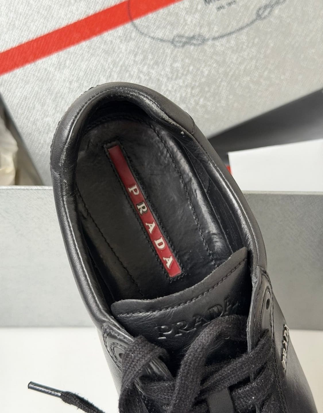 Prada SS12 Monte Carlo Leather Sneakers 상품이미지9