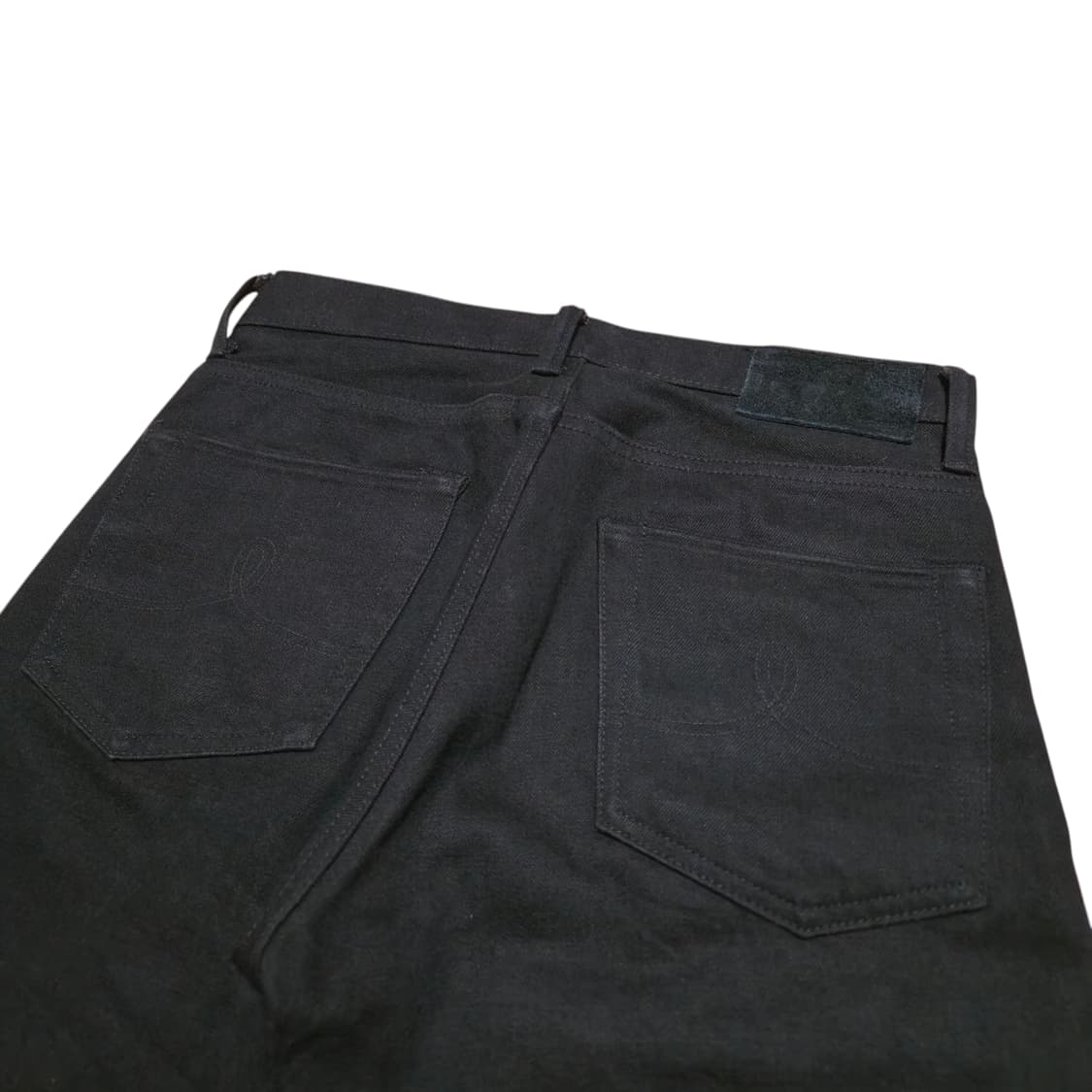 [29×30] RRL 더블알엘 빈티지 파이브포켓 데님 팬츠 블랙 온 블랙 상품이미지7