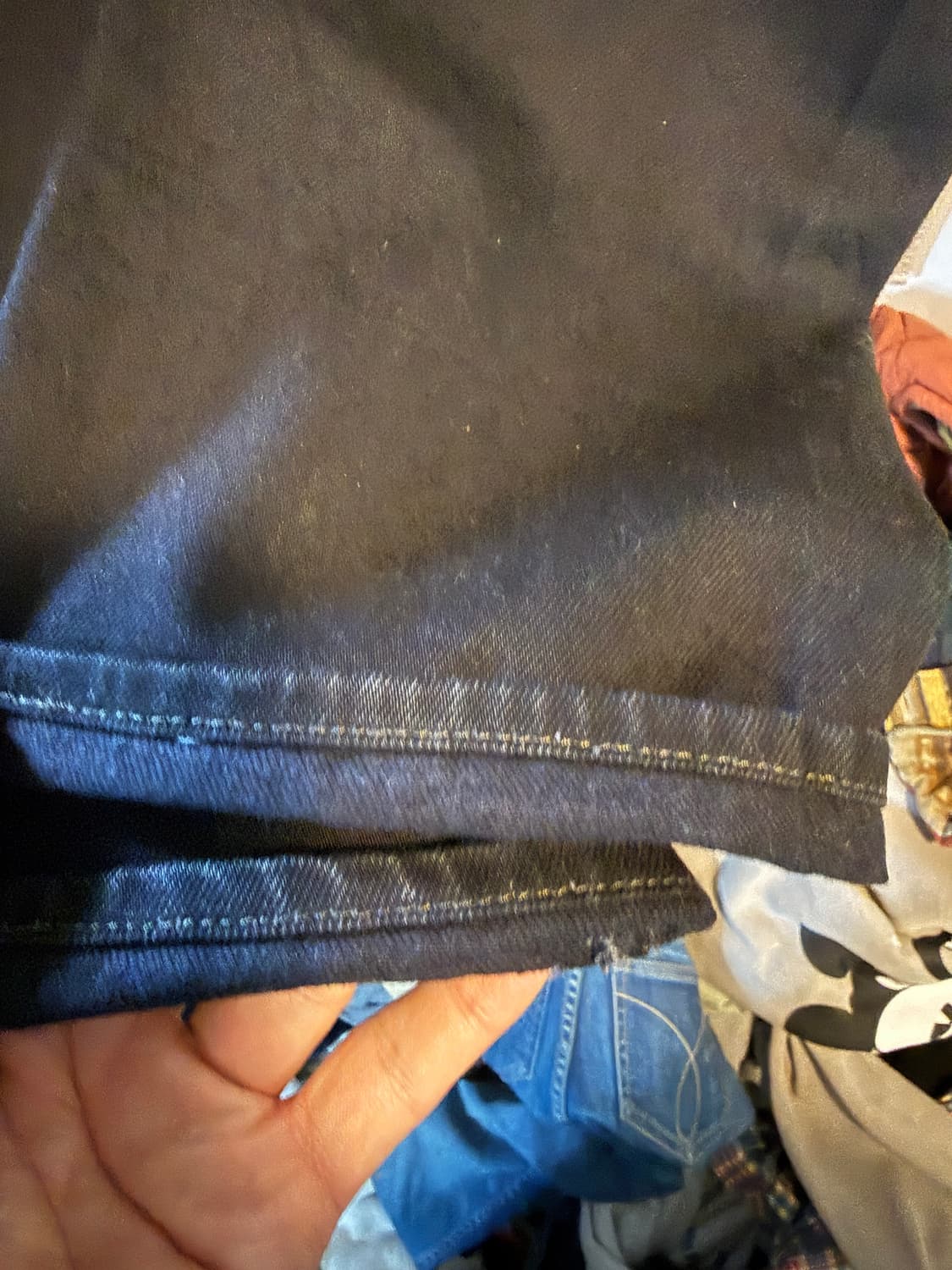 리바이스 501 흑청 32/34 버튼플라이 상품이미지4