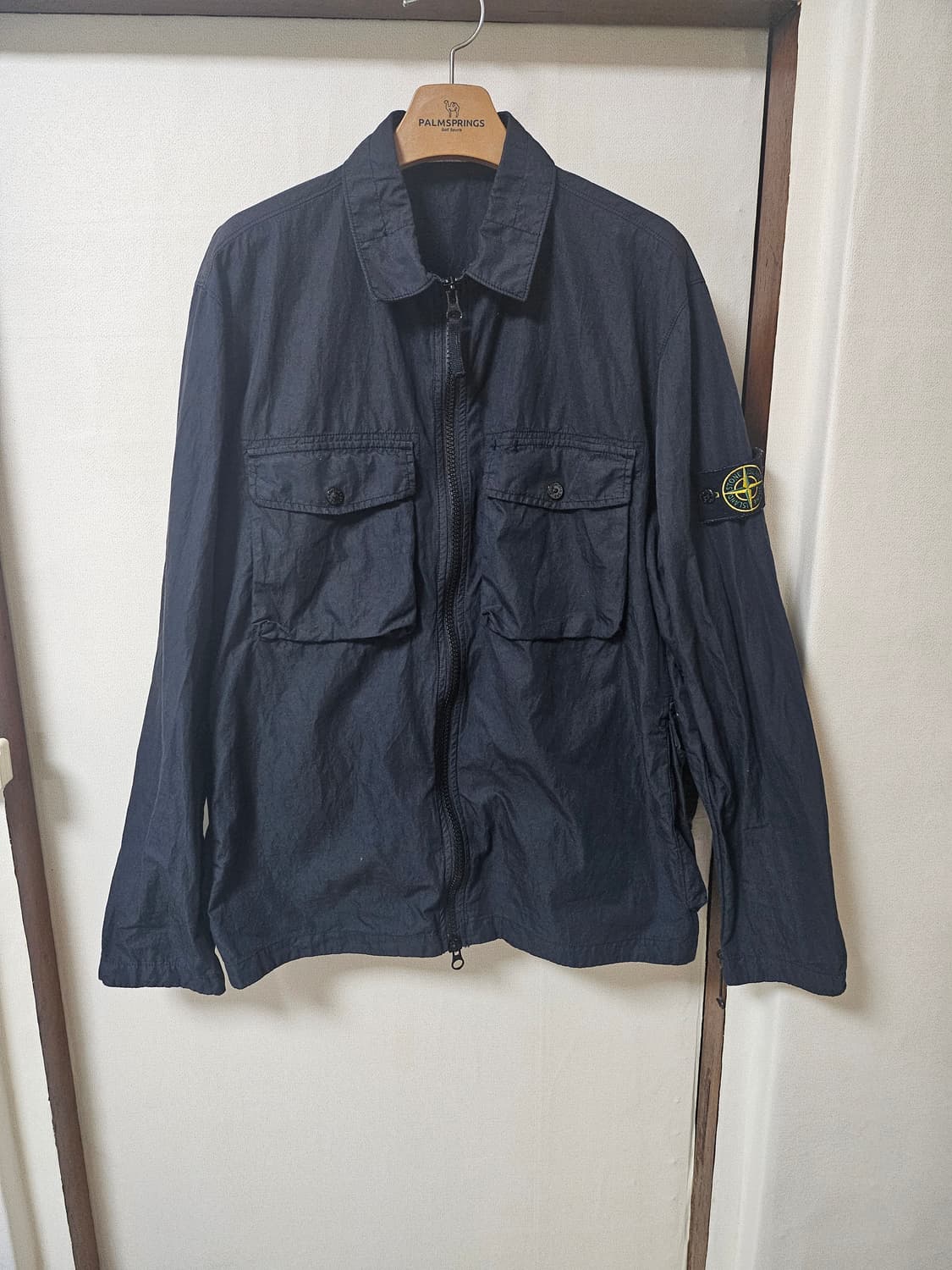 스톤아일랜드  가먼트다잉 뒷포켓 자켓 상품이미지1