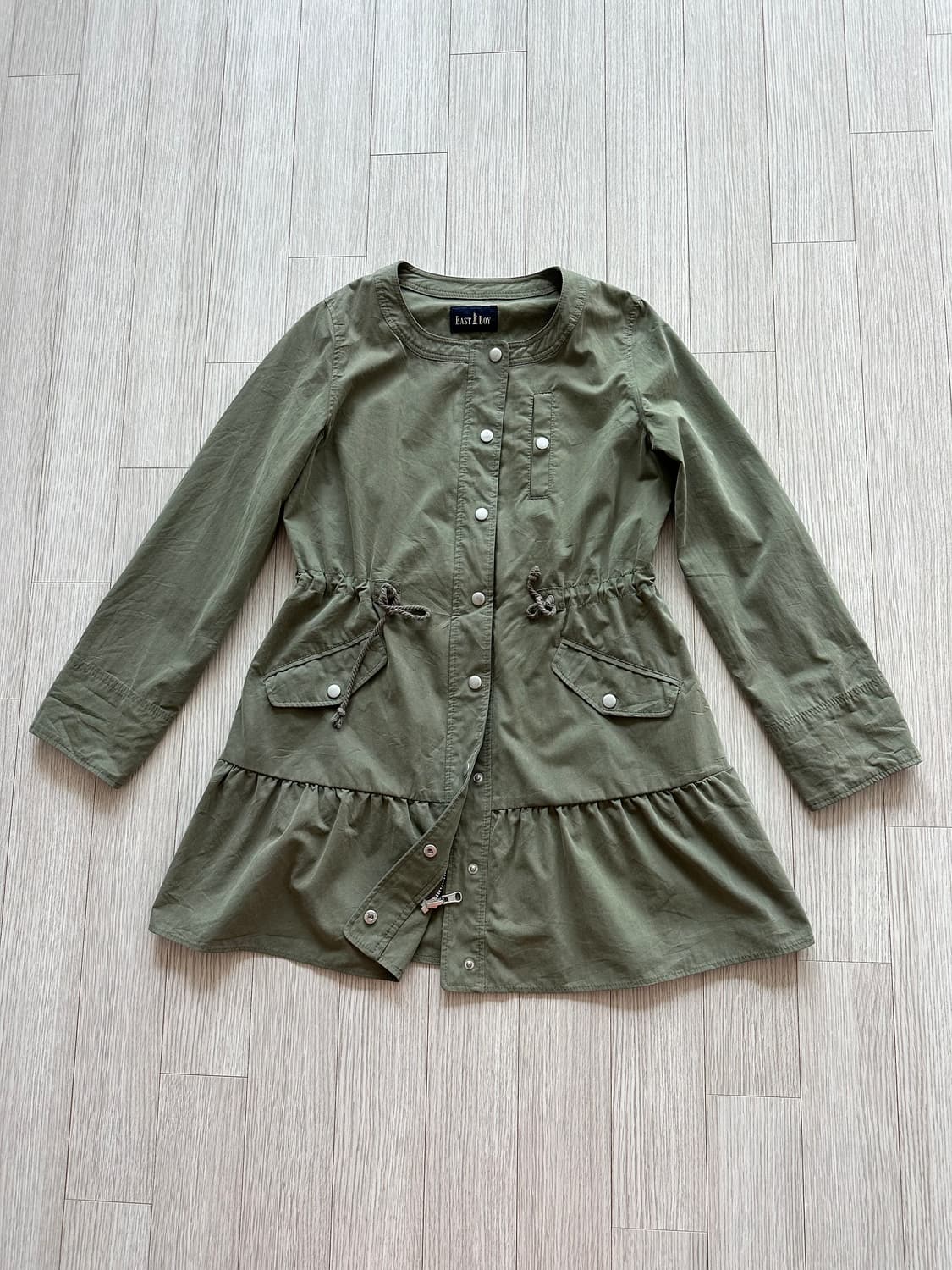 jpn 하구미 스즈코 히피 모리걸 핀터깔 상의세트 야상자켓 아우터 상품이미지4