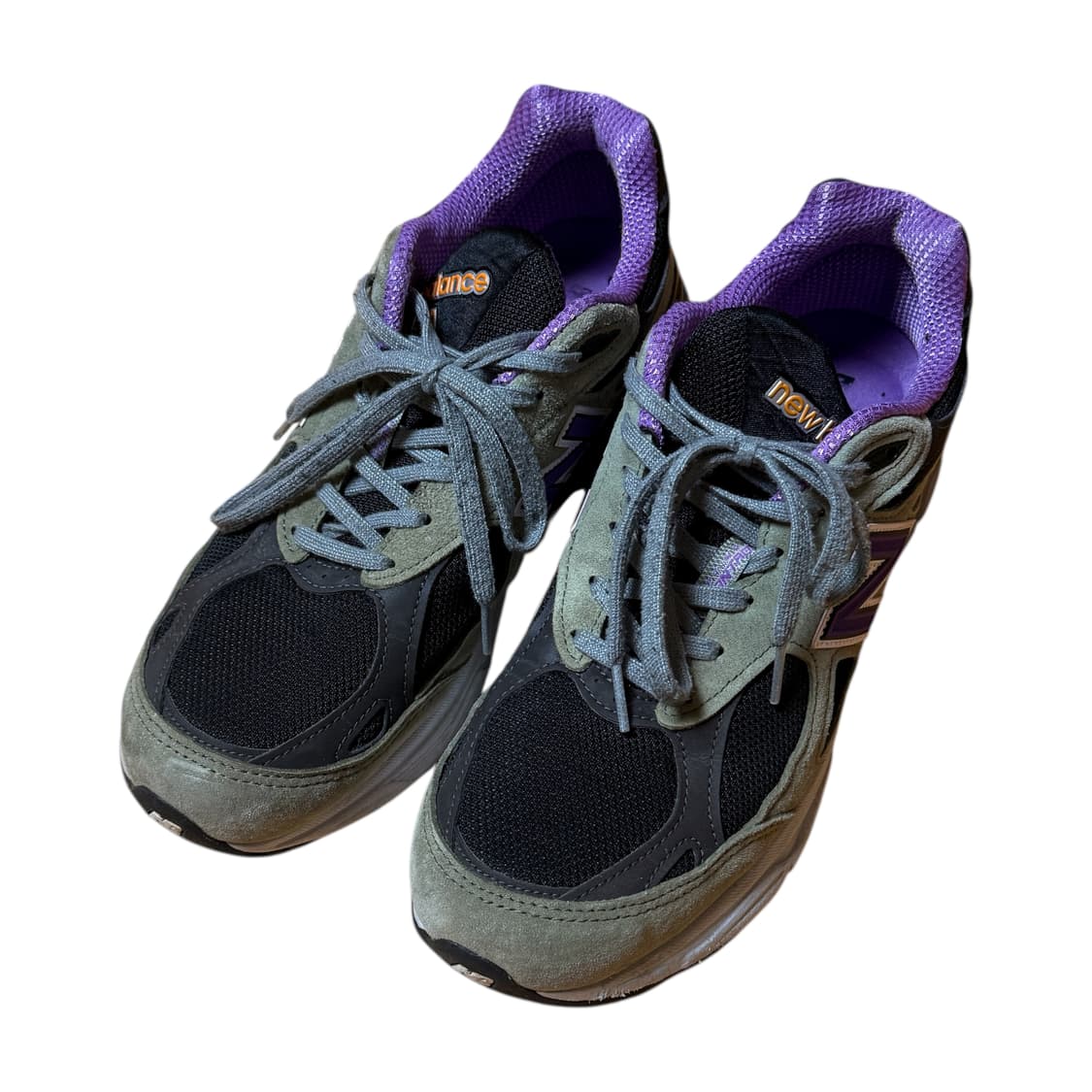 뉴발란스 990v3 메이드 인 USA 올리브 리프 블랙 275 상품이미지4