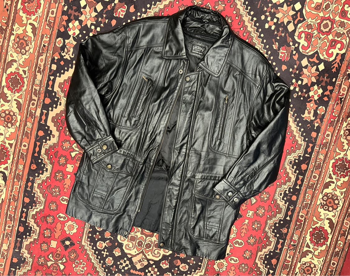 ( L-XL ) 가죽자켓 가죽카코트 가죽코트 레더자켓 가죽자켓 양가죽 상품이미지6