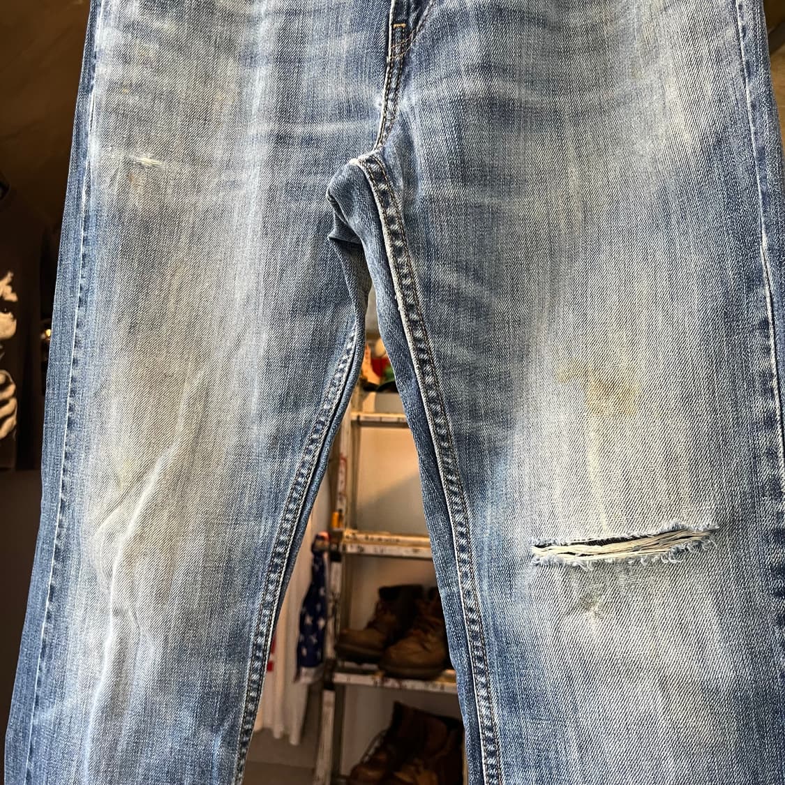 리바이스527 데미지 부츠컷 (32“) 상품이미지2