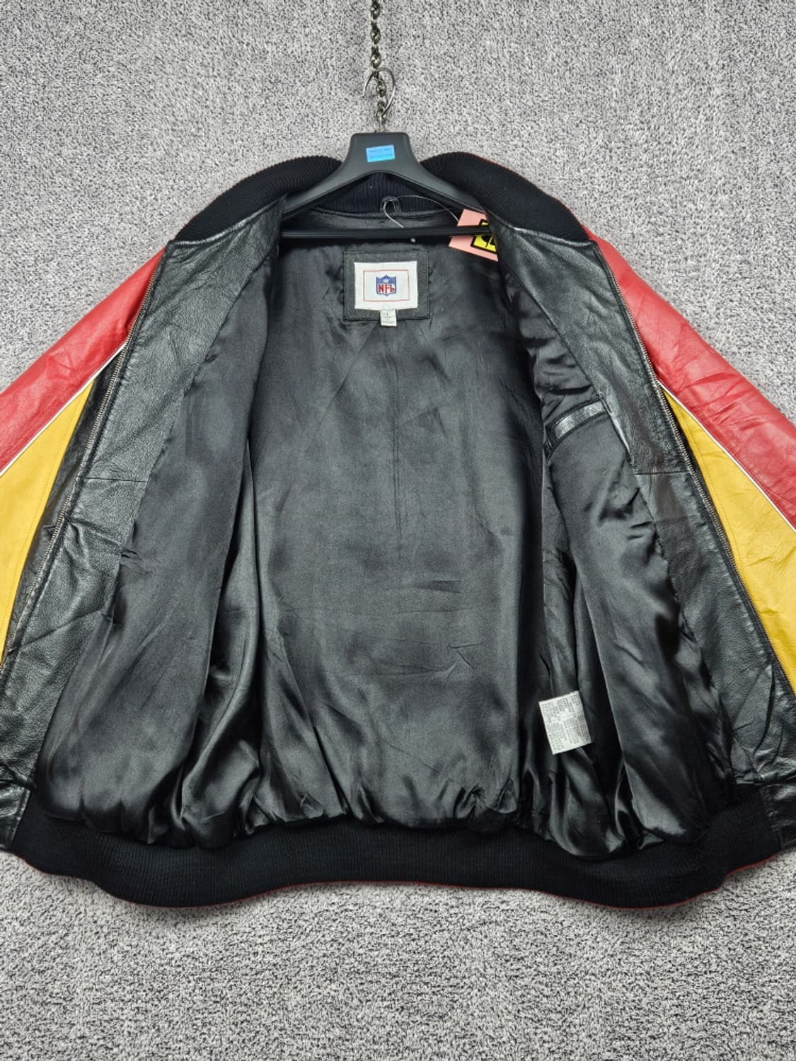 NFL 캔자스시티 치프스 가죽 봄버 자켓 ( L ) / 10191 상품이미지8