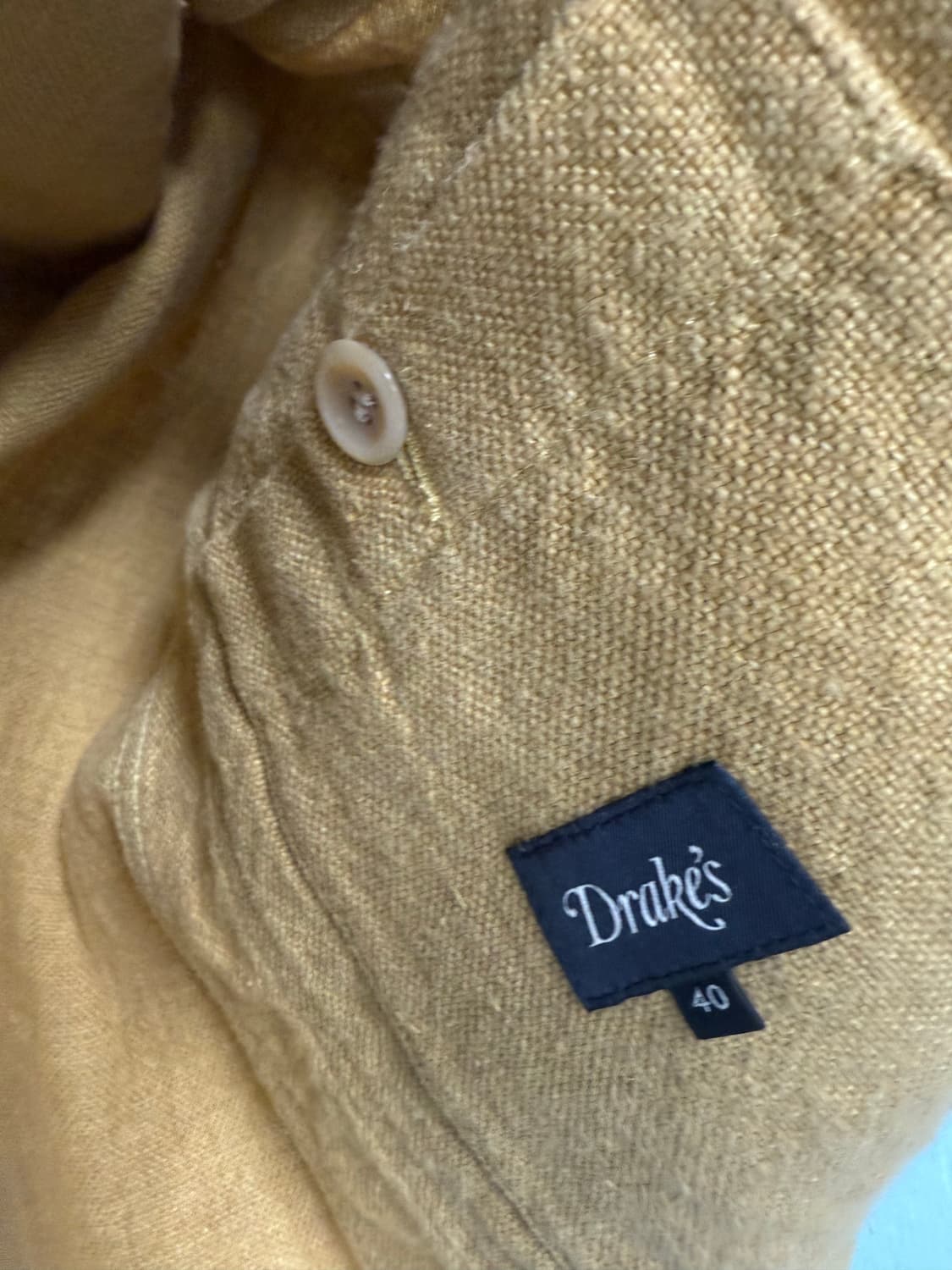 DRAKE'S HEAVY LINEN 5-POCKET CHOR 상품이미지10