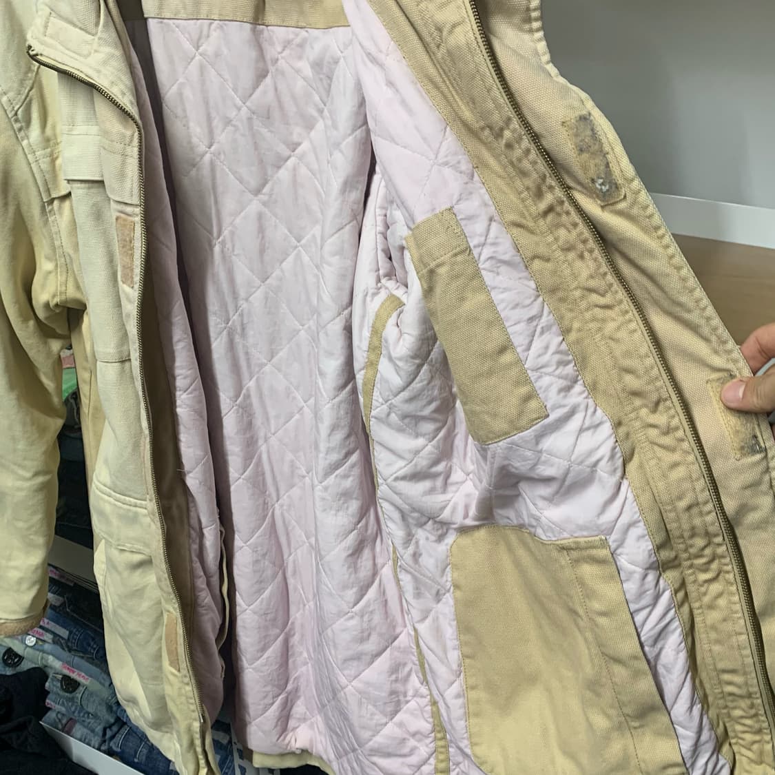 [표기 L, 실측 XL이상] 랭글러 덕 캔버스 워크재킷 상품이미지4