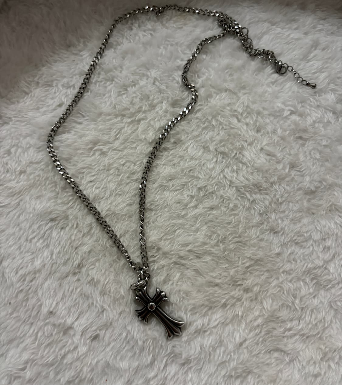 블루 포인트 십자가 목걸이 상품이미지3