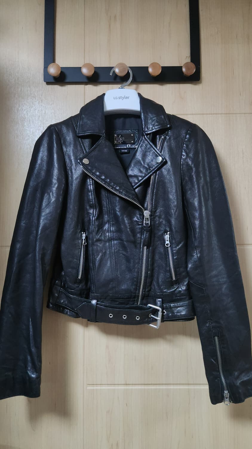 Mackage 램스킨 가죽 여성 라이더자켓 55 상품이미지1