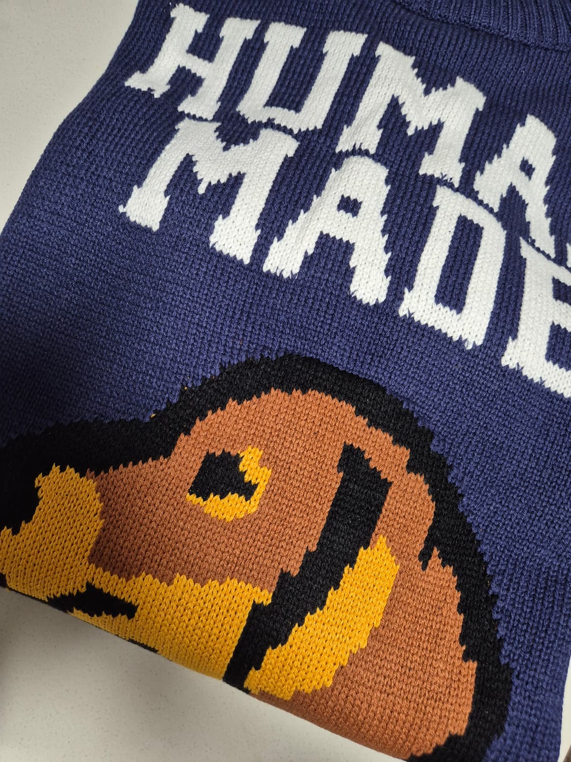 휴먼메이드 닥스훈트 곤색  XL (새상품) 상품이미지2