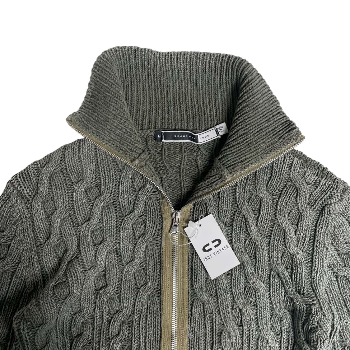 Sportmax 꽈배기 패턴 니트 가디건  상품이미지3