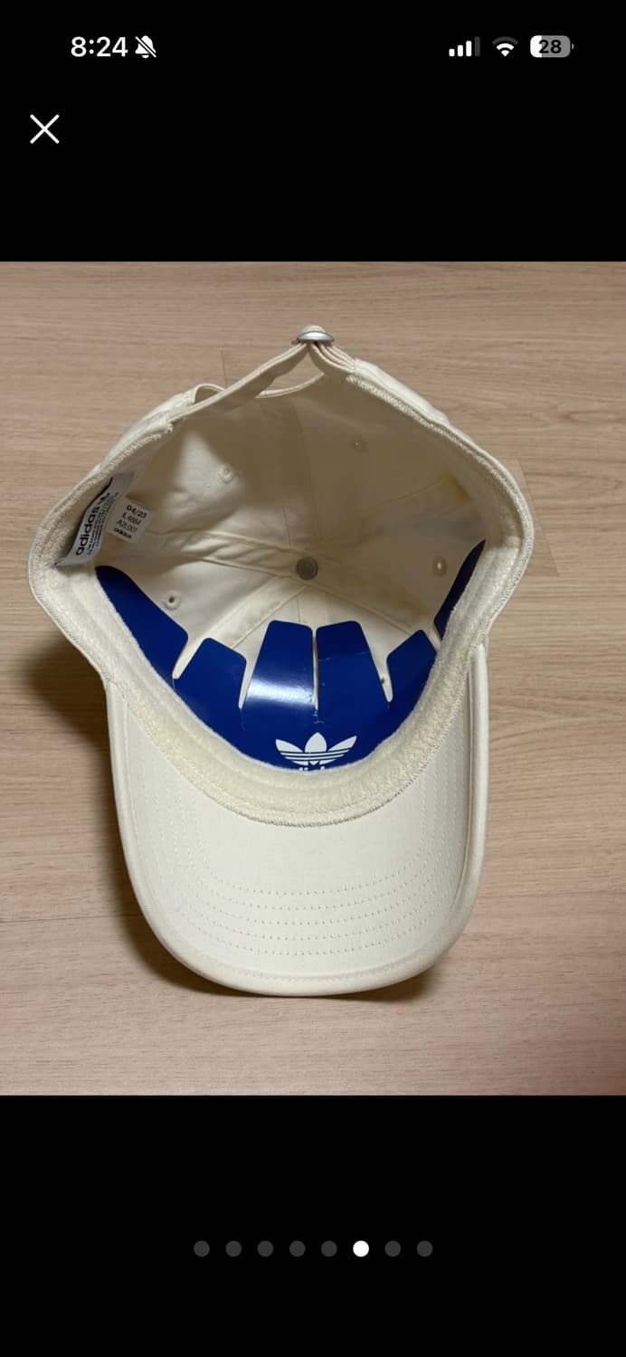 아디다스 프리미엄 에센셜 볼캡 크림색 (라이트옐로우) Adidas 모자 상품이미지4