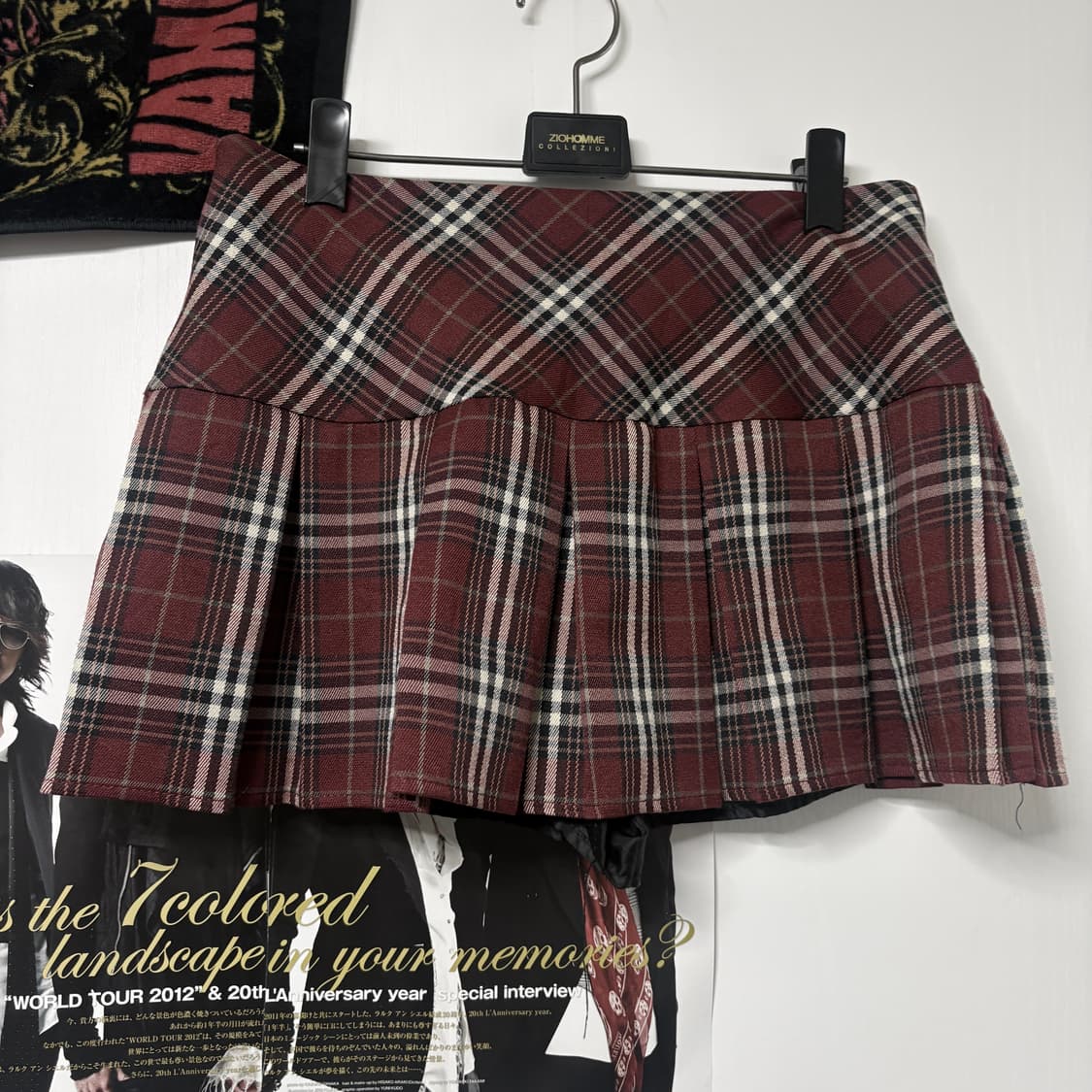 고스로리 체크 스커트 상품이미지1