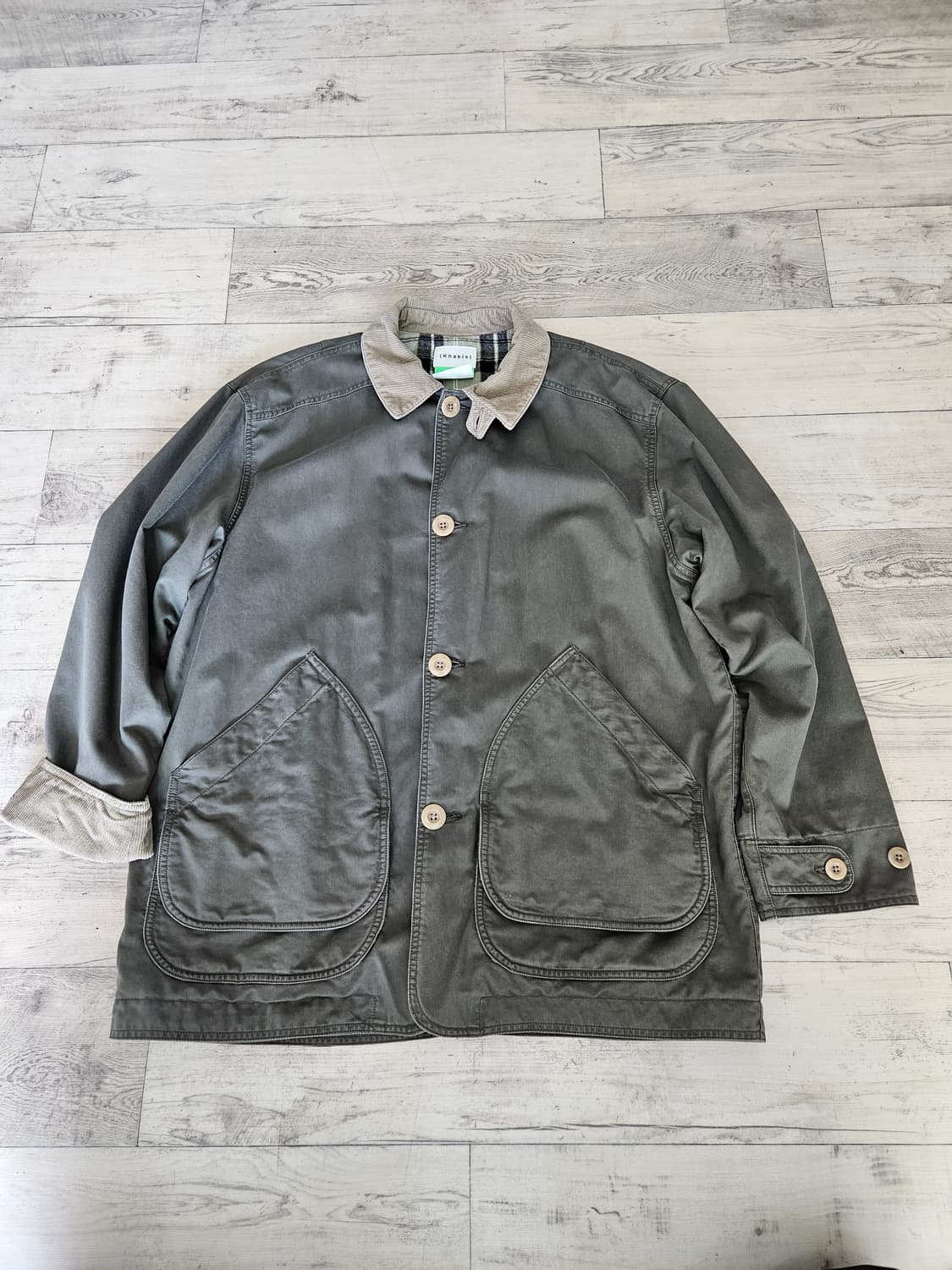 (L3)카키스khakis 반자켓 washed barn jacket 상품이미지2