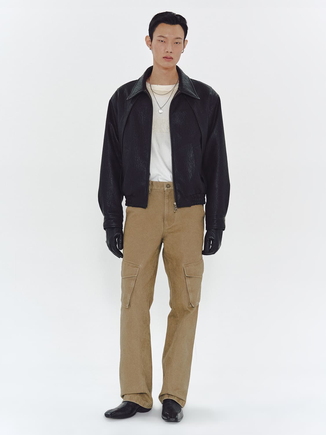 MMIC 엠엠아이씨 레더자켓 RIVE GAUCHE BLOUSON / L 상품이미지4