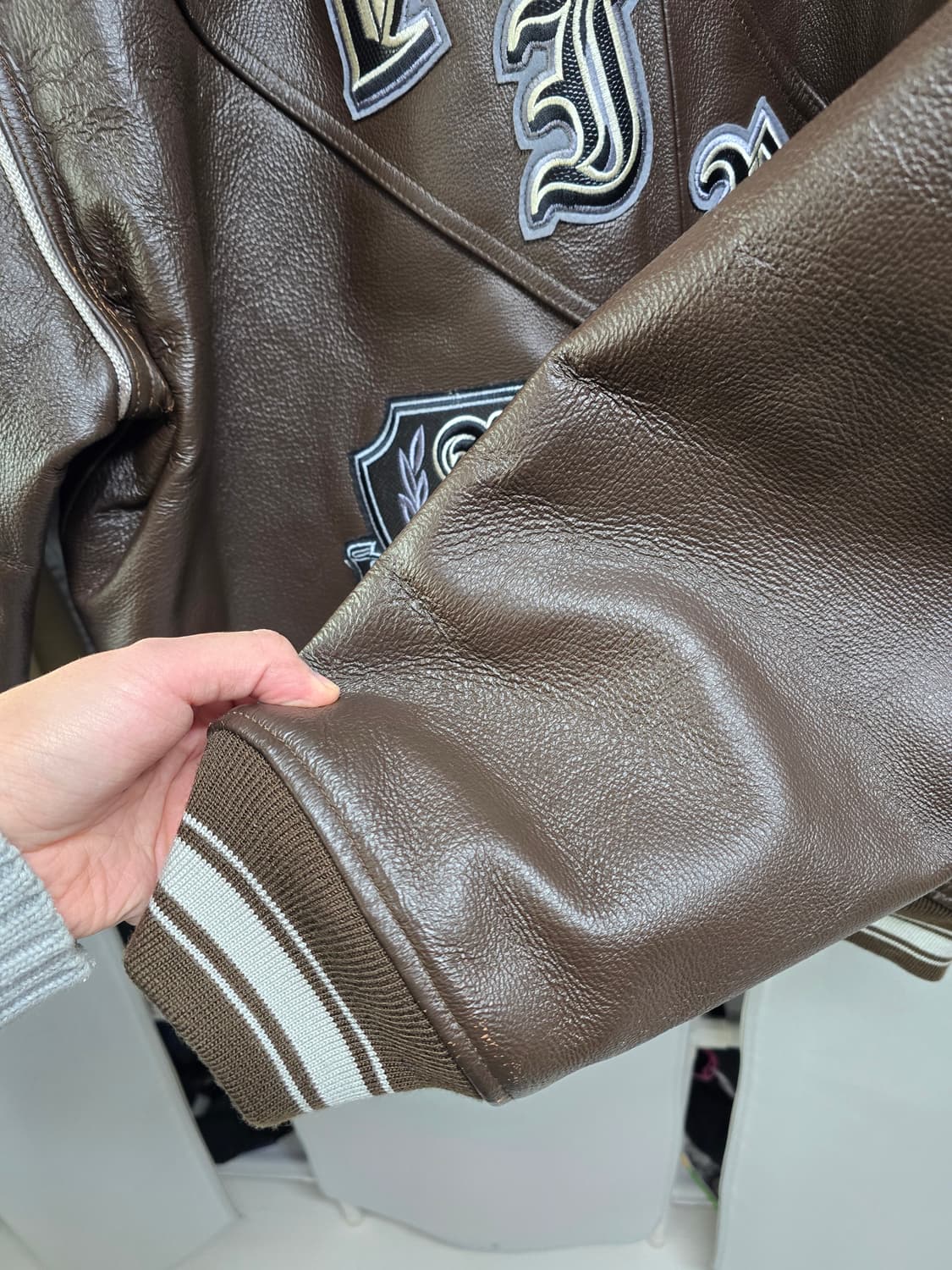 아비렉스 75주년 바시티 자켓 상품이미지3