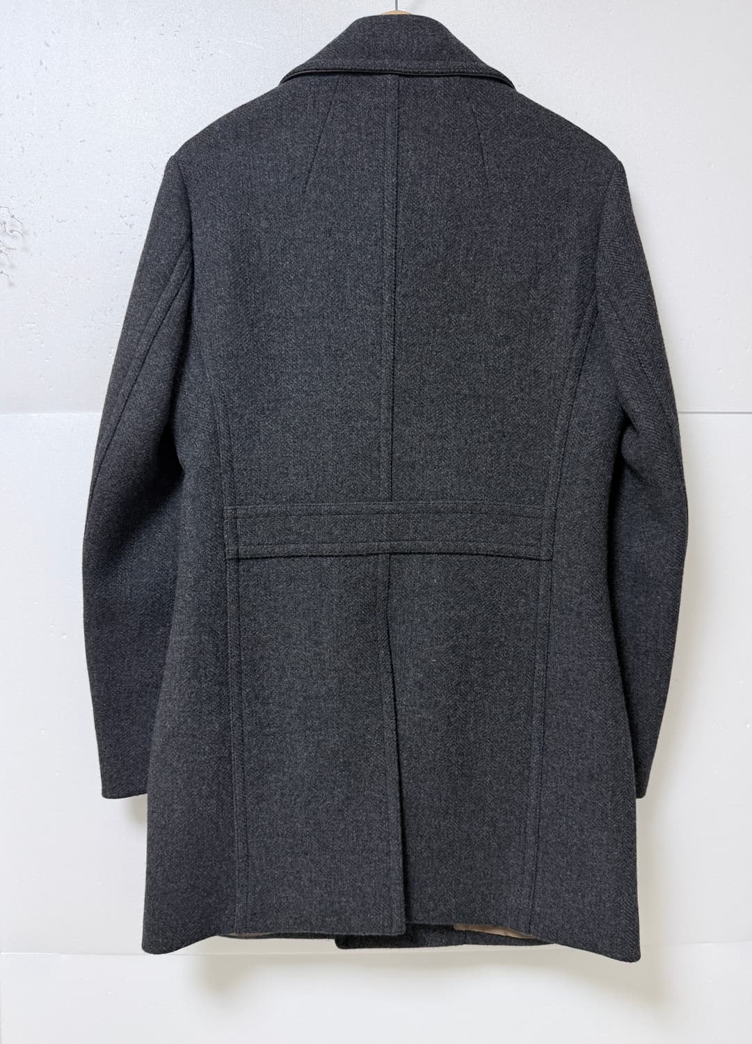 커스텀멜로우 더블 울코트 그레이 100 / 2회착용 상품이미지5