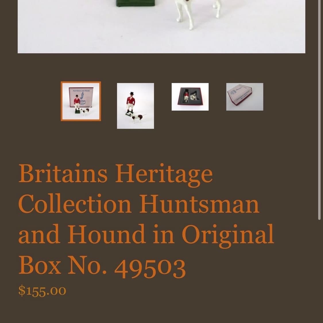 브리튼스 헤리티지 영국 빈티지 피규어 상품이미지2