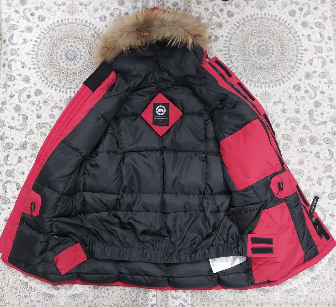 캐나다구스 레드 패딩 점퍼 S (크게나옴) 상품이미지2