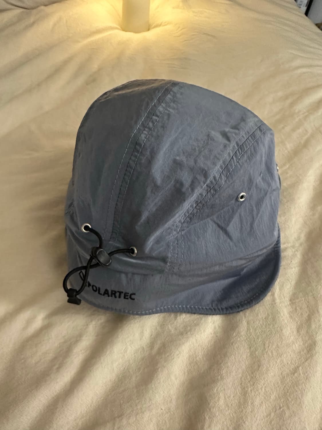 Ends and Means 엔즈앤드민즈 폴라텍 이어 플랩 캠프캡 애쉬블루 상품이미지2