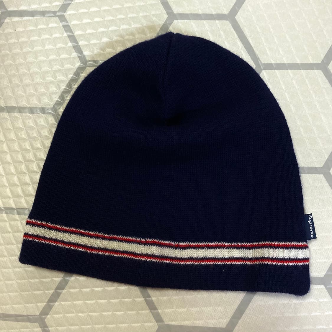 (os) 90s 슈프림 스프라이프 비니 네이비 상품이미지1