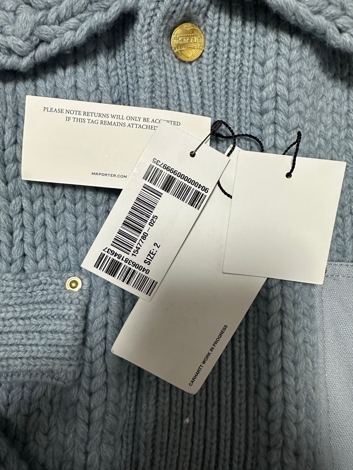 2 칼하트 사카이 미시간 라이트블루 상품이미지3