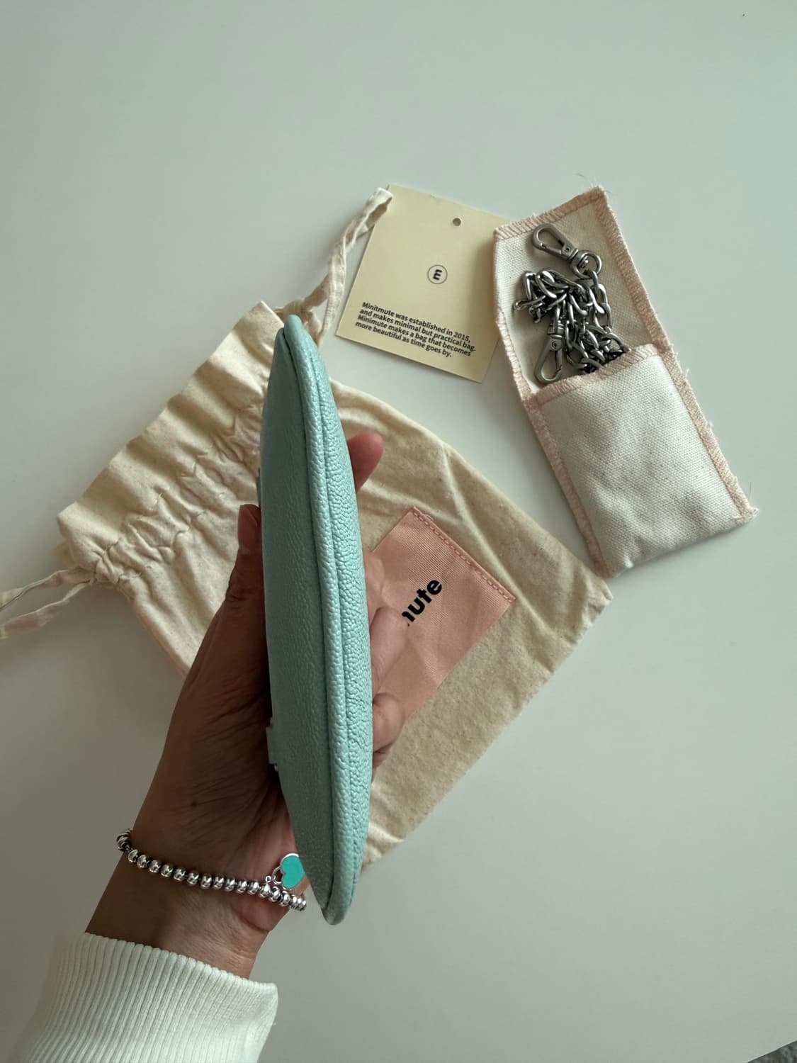 미닛뮤트 브렛 마이크로 미니백 캐비어 블루 (단종색상) 상품이미지4