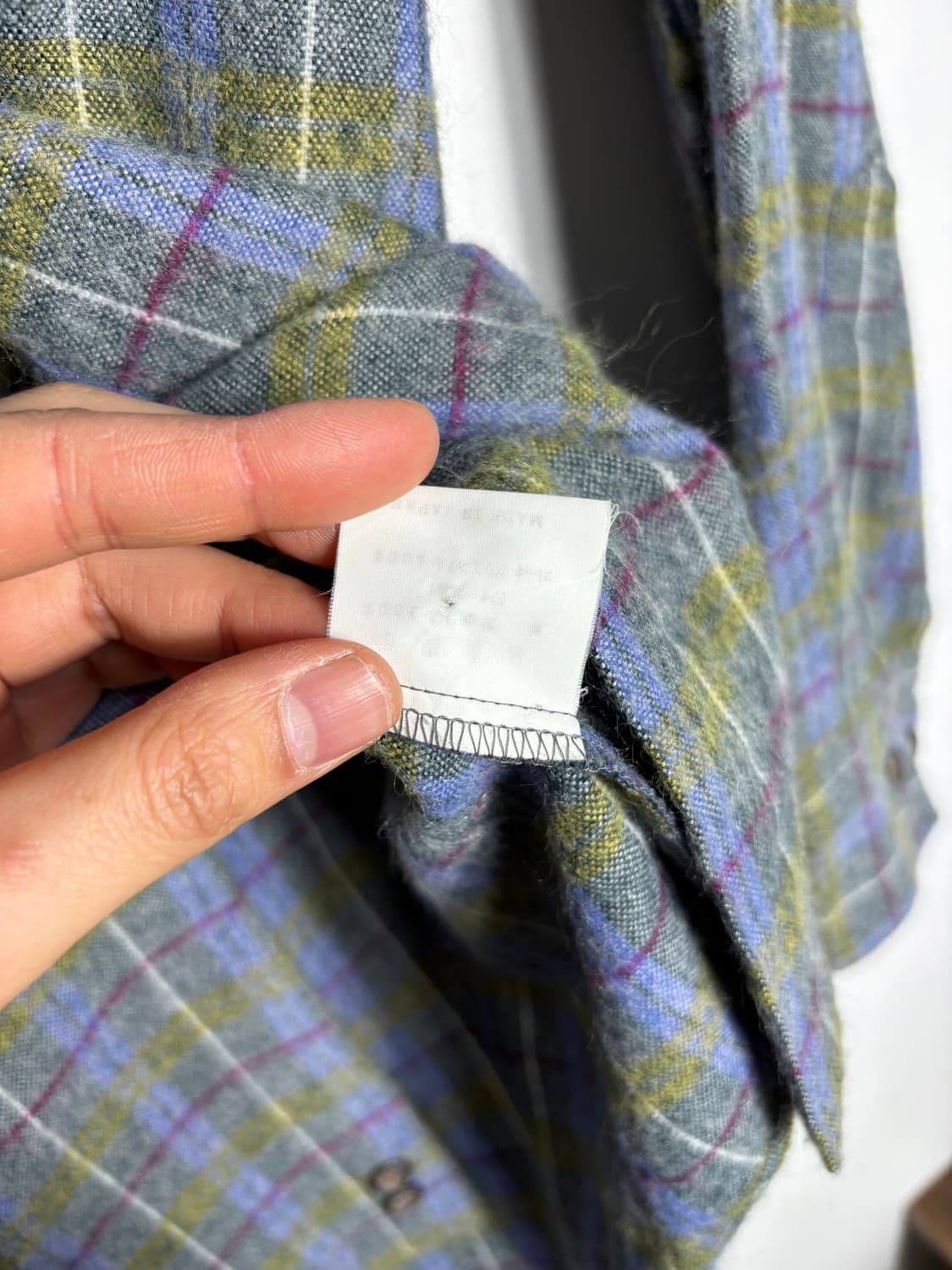 몽벨 체크 셔츠 상품이미지5