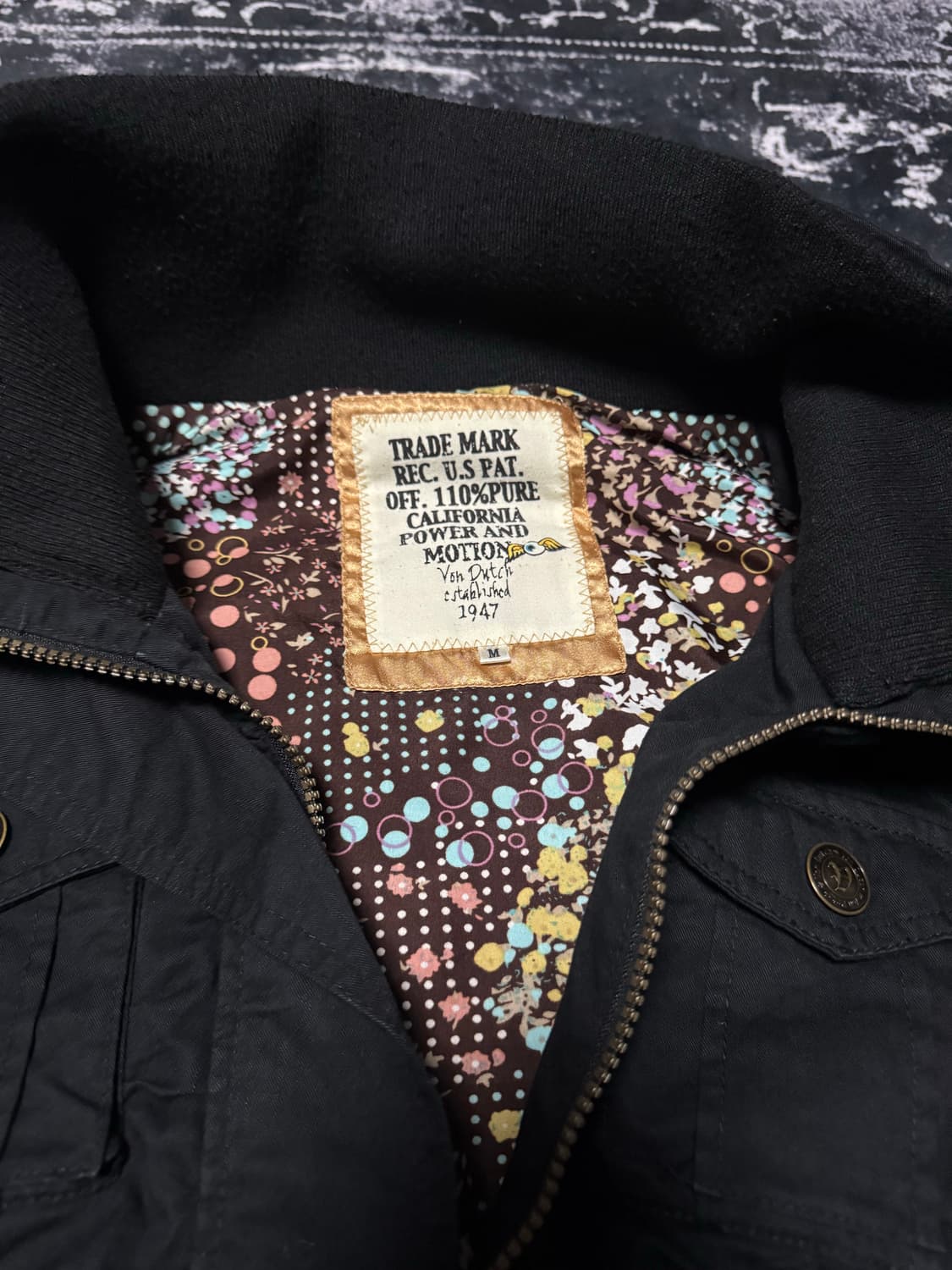 Von Dutch Black Long Jacket 상품이미지4