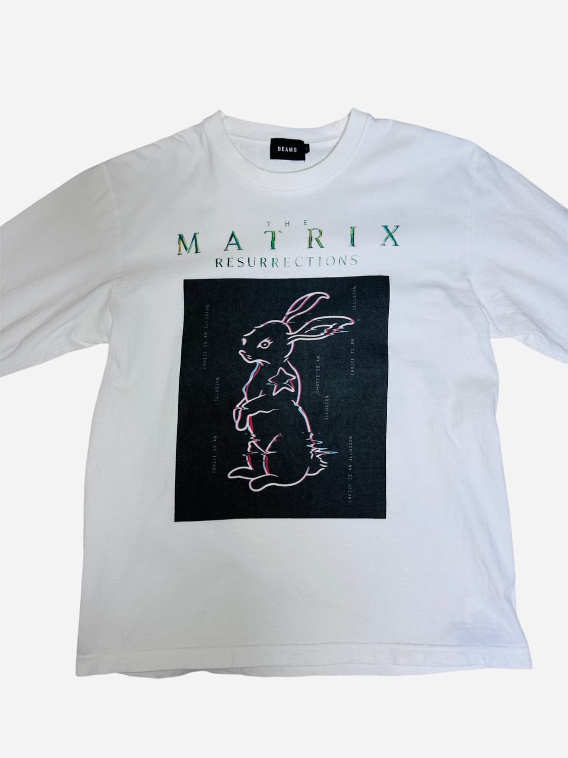 빔즈 x 매트릭스 BEAMS MATRIX 일루션래빗 롱슬리브 M 상품이미지2